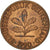 Coin, GERMANY - FEDERAL REPUBLIC, Pfennig, 1990, Karlsruhe, EF(40-45), Copper