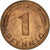 Coin, GERMANY - FEDERAL REPUBLIC, Pfennig, 1982, Hambourg, EF(40-45), Copper