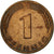 Coin, GERMANY - FEDERAL REPUBLIC, Pfennig, 1977, Hambourg, EF(40-45), Copper