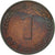 Coin, GERMANY - FEDERAL REPUBLIC, Pfennig, 1966, Hambourg, EF(40-45), Copper