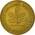 Monnaie, République fédérale allemande, 10 Pfennig, 1988, Munich, TTB, Brass