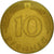 Monnaie, République fédérale allemande, 10 Pfennig, 1986, Munich, TTB, Brass