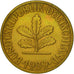 Monnaie, République fédérale allemande, 10 Pfennig, 1989, Munich, TTB, Brass