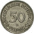 Coin, GERMANY - FEDERAL REPUBLIC, 50 Pfennig, 1978, Munich, EF(40-45)
