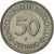 Coin, GERMANY - FEDERAL REPUBLIC, 50 Pfennig, 1984, Stuttgart, EF(40-45)