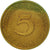 Moneta, GERMANIA - REPUBBLICA FEDERALE, 5 Pfennig, 1972, Hambourg, BB, Acciaio