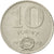 Moneta, Węgry, 10 Forint, 1972, Budapest, AU(50-53), Nikiel, KM:595