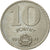 Munten, Hongarije, 10 Forint, 1971, Budapest, ZF, Nickel, KM:595