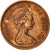 Munten, Jersey, Elizabeth II, New Penny, 1980, ZF, Bronze, KM:30