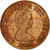 Munten, Jersey, Elizabeth II, Penny, 1988, ZF, Bronze, KM:54