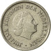 Coin, Netherlands, Juliana, 25 Cents, 1950, EF(40-45), Nickel, KM:183