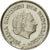 Coin, Netherlands, Juliana, 25 Cents, 1978, EF(40-45), Nickel, KM:183