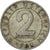 Coin, Austria, 2 Groschen, 1950, EF(40-45), Aluminum, KM:2876