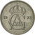 Moneta, Svezia, Gustaf VI, 25 Öre, 1973, BB, Rame-nichel, KM:836