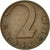Moneda, Austria, 2 Groschen, 1936, MBC, Bronce, KM:2837
