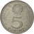 Coin, Hungary, 5 Forint, 1971, Budapest, EF(40-45), Nickel, KM:594