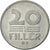 Moneta, Węgry, 20 Fillér, 1973, Budapest, AU(55-58), Aluminium, KM:573