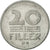 Munten, Hongarije, 20 Fillér, 1980, Budapest, ZF, Aluminium, KM:573