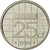 Munten, Nederland, Beatrix, 25 Cents, 1989, ZF, Nickel, KM:204