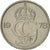 Moneda, Suecia, Carl XVI Gustaf, 25 Öre, 1978, MBC, Cobre - níquel, KM:851
