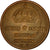 Moneda, Suecia, Gustaf VI, 2 Öre, 1956, MBC, Bronce, KM:821