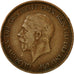 Coin, Great Britain, George V, 1/2 Penny, 1935, EF(40-45), Bronze, KM:837