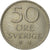 Moneda, Suecia, Gustaf VI, 50 Öre, 1973, MBC+, Cobre - níquel, KM:837