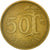 Moneta, Finlandia, 50 Penniä, 1974, BB, Alluminio-bronzo, KM:48