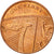 Moneda, Gran Bretaña, Elizabeth II, Penny, 2013, EBC, Cobre chapado en acero