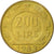 Moneda, Italia, 200 Lire, 1983, Rome, MBC, Aluminio - bronce, KM:105