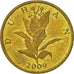 Moneta, Croazia, 10 Lipa, 2009, BB, Acciaio placcato ottone, KM:6