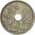Moneta, Belgia, 25 Centimes, 1923, AU(50-53), Miedź-Nikiel, KM:68.1