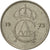Moneta, Svezia, Gustaf VI, 10 Öre, 1973, BB, Rame-nichel, KM:835