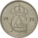 Coin, Sweden, Gustaf VI, 10 Öre, 1973, EF(40-45), Copper-nickel, KM:835