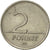 Moneda, Hungría, 2 Forint, 1994, Budapest, MBC, Cobre - níquel, KM:693