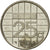 Munten, Nederland, Beatrix, 25 Cents, 1987, ZF, Nickel, KM:204