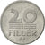 Moneda, Hungría, 20 Fillér, 1982, Budapest, MBC, Aluminio, KM:573