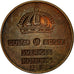 Moneda, Suecia, Gustaf VI, 2 Öre, 1970, MBC, Bronce, KM:821