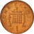 Moneda, Gran Bretaña, Elizabeth II, Penny, 2008, EBC, Cobre chapado en acero