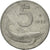Munten, Italië, 5 Lire, 1952, Rome, ZF, Aluminium, KM:92
