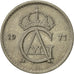 Moneda, Suecia, Gustaf VI, 50 Öre, 1971, MBC, Cobre - níquel, KM:837