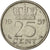 Monnaie, Pays-Bas, Juliana, 25 Cents, 1951, TTB, Nickel, KM:183