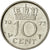 Monnaie, Pays-Bas, Juliana, 10 Cents, 1973, SUP, Nickel, KM:182