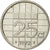 Moneda, Países Bajos, Beatrix, 25 Cents, 1992, MBC, Níquel, KM:204