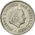 Monnaie, Pays-Bas, Juliana, 25 Cents, 1967, TTB+, Nickel, KM:183