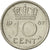 Monnaie, Pays-Bas, Juliana, 10 Cents, 1967, TTB+, Nickel, KM:182