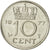 Monnaie, Pays-Bas, Juliana, 10 Cents, 1977, SUP, Nickel, KM:182