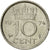 Coin, Netherlands, Juliana, 10 Cents, 1974, AU(50-53), Nickel, KM:182