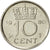 Monnaie, Pays-Bas, Juliana, 10 Cents, 1980, TTB+, Nickel, KM:182