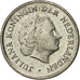 Munten, Nederland, Juliana, 10 Cents, 1971, ZF+, Nickel, KM:182